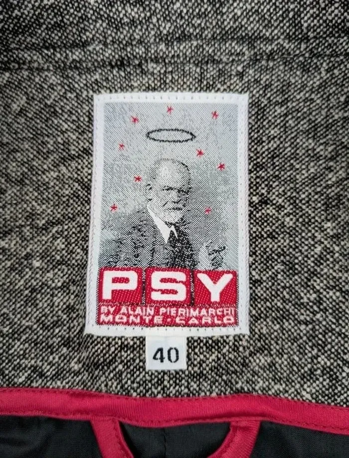 Veste zippé longue - PSY Monte Carlo by Alain Pierimarchi - taille 40 - photo numéro 4