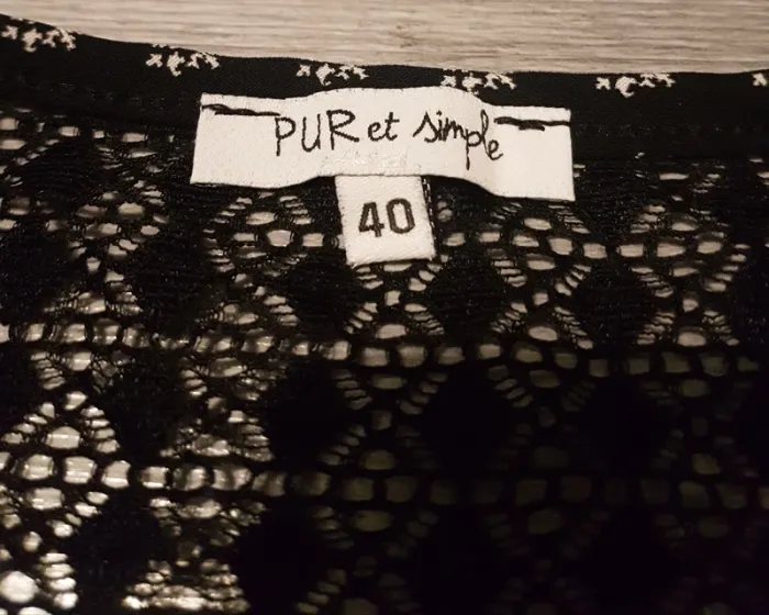 Blouse manches 3/4 - Pur et simple - T.40 - photo numéro 3