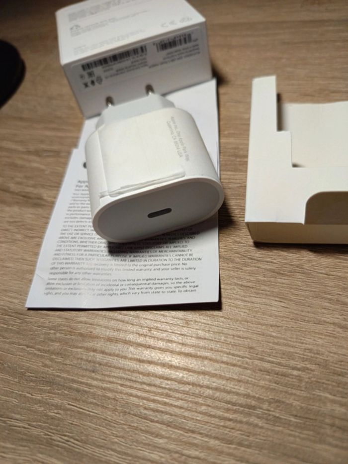 Chargeur apple 20w usb c - photo numéro 5