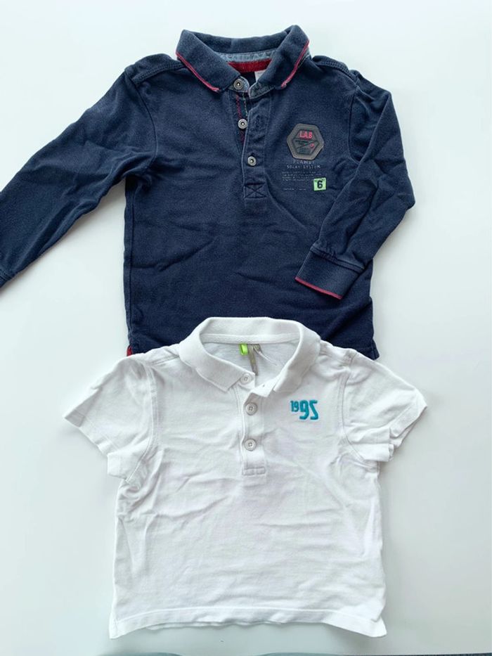 Lot de deux polos 3 ans