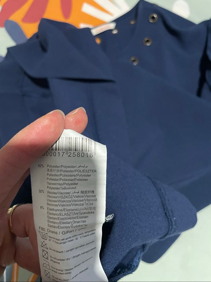 Robe marine taille 40 - photo numéro 7