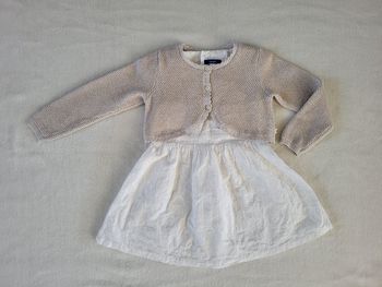 Robe cérémonie avec sont boléro 