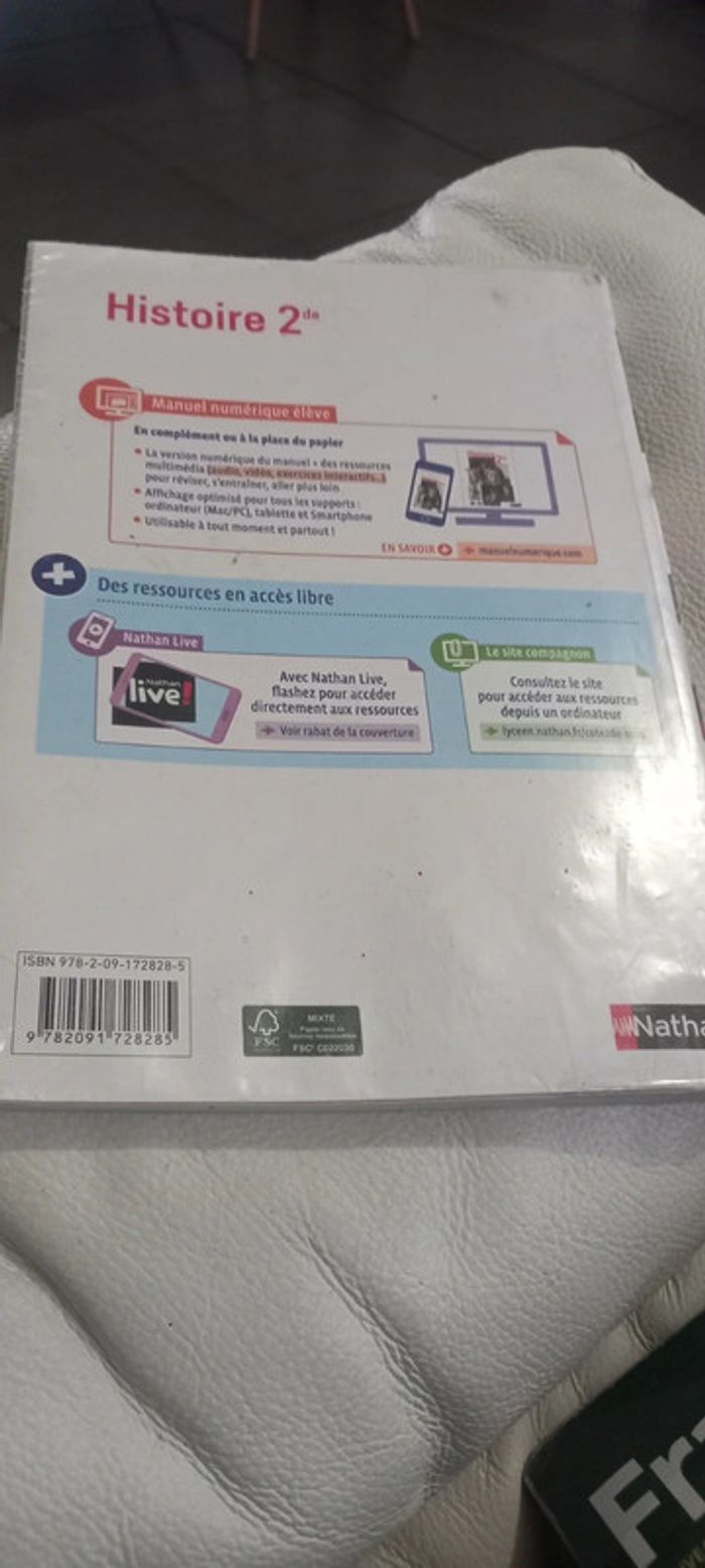 Livre histoire seconde generale - photo numéro 2