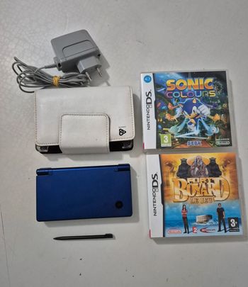 Console Nintendo ds dsi bleu métallisé et jeux