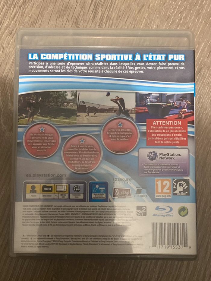 Sport Champions PlayStation move - photo numéro 2