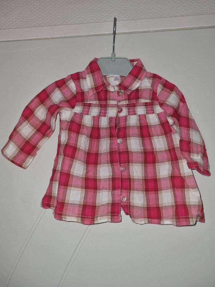 Chemise à carreaux 6 mois TAO