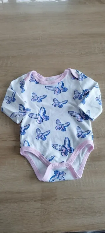 Body bébé fille 3 mois manches longues