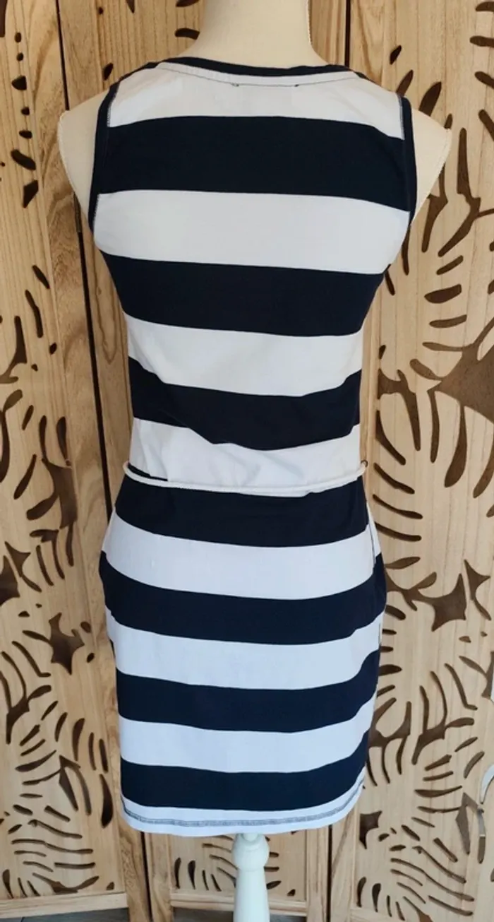 Robe marinière Encre en sequins T 38 Heine - photo numéro 5