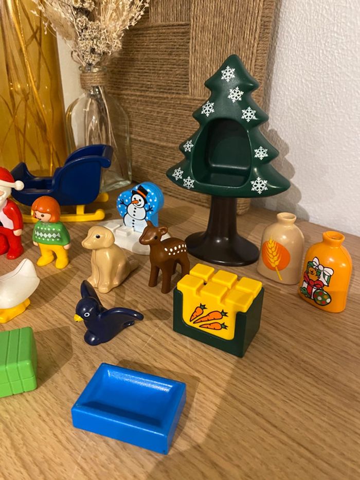 Lot de Noël Playmobil 1.2.3 - photo numéro 3