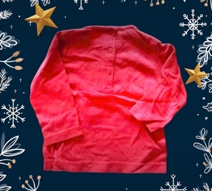 T shirt garçon 12 mois pere Noël - photo numéro 3