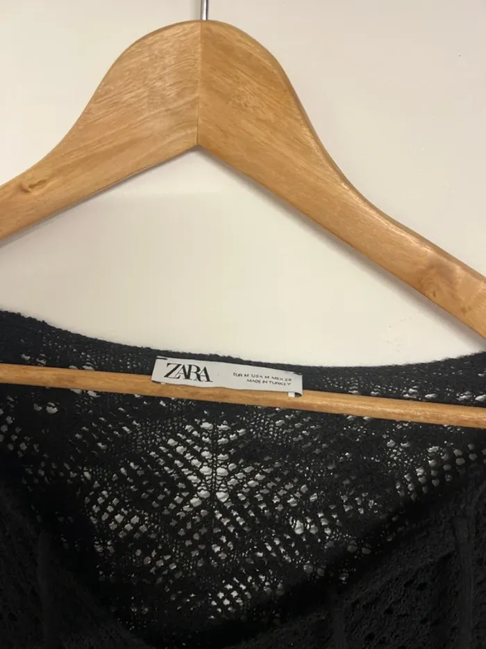 Robe ou tunique parfaite bar de plage - neuve - Zara - taille M - photo numéro 2