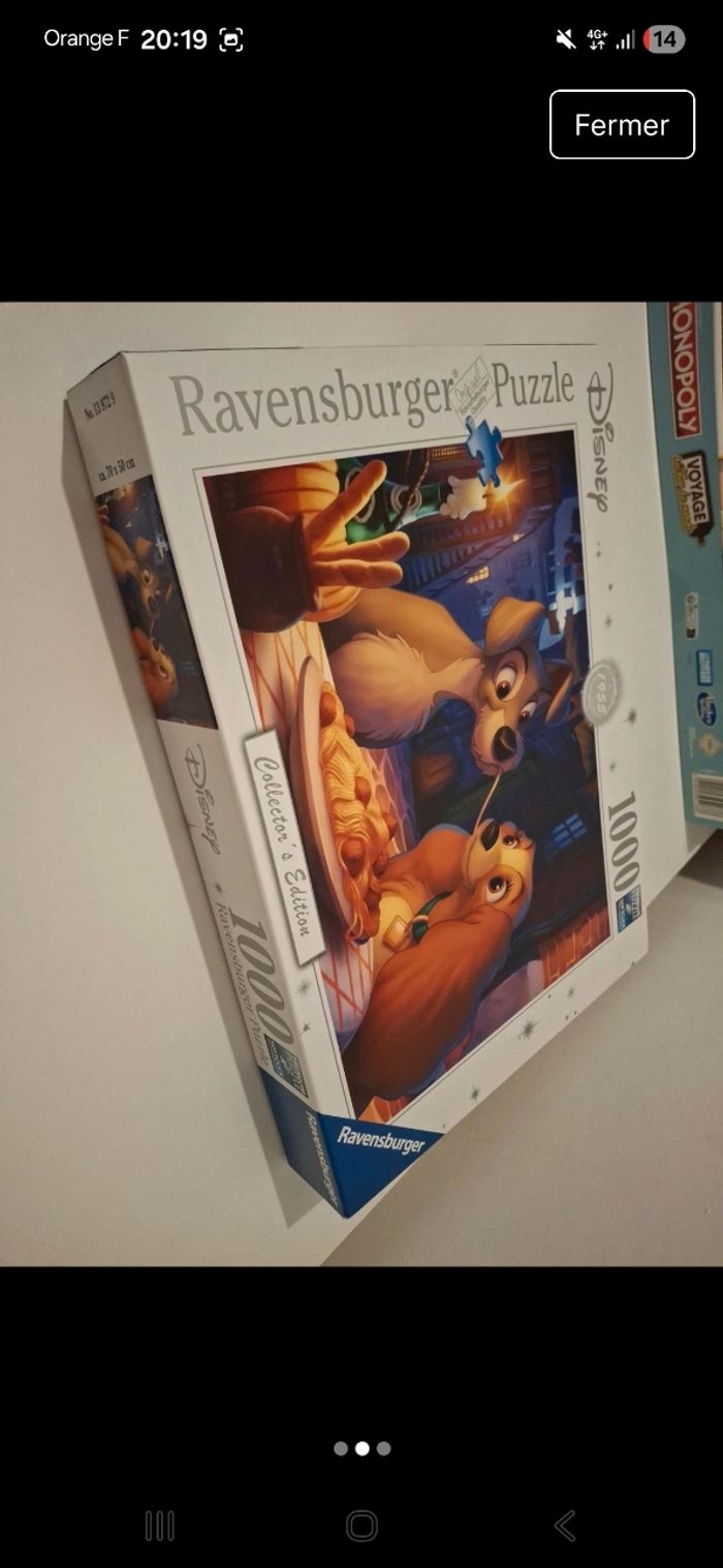 Puzzle édition collector disney - photo numéro 2