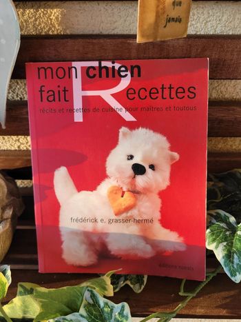 Livre de recette "Mon chien fait recette"