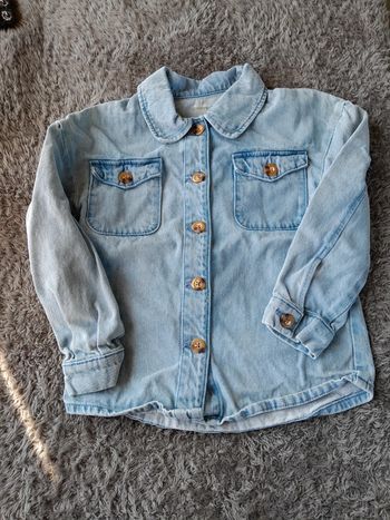 Veste en jeans fille