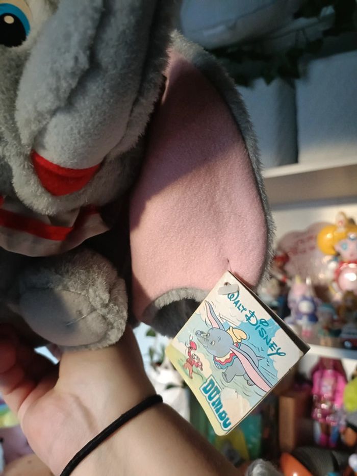 Peluche Dumbo vintage Disney - photo numéro 5