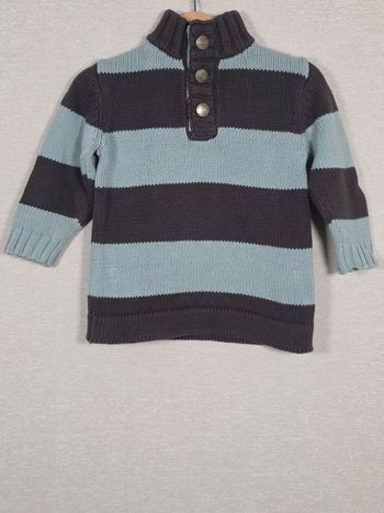 Pull en maille in extenso 2 ans 82-89cm 