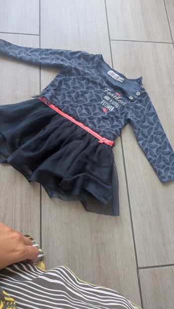 Robe 6 mois manche longue