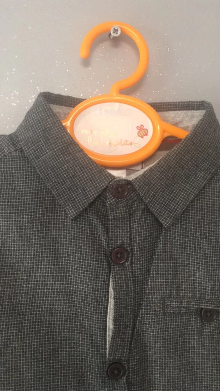 Chemise manches longues Okaidi - photo numéro 3