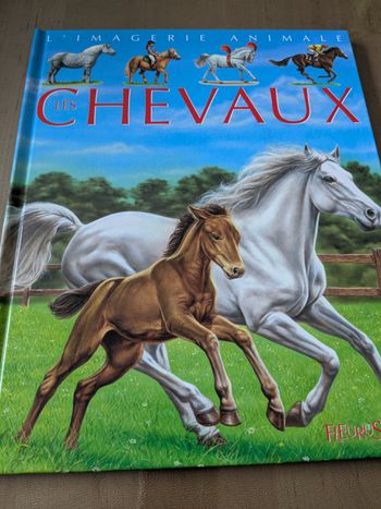 Livre la grande imagerie les chevaux 