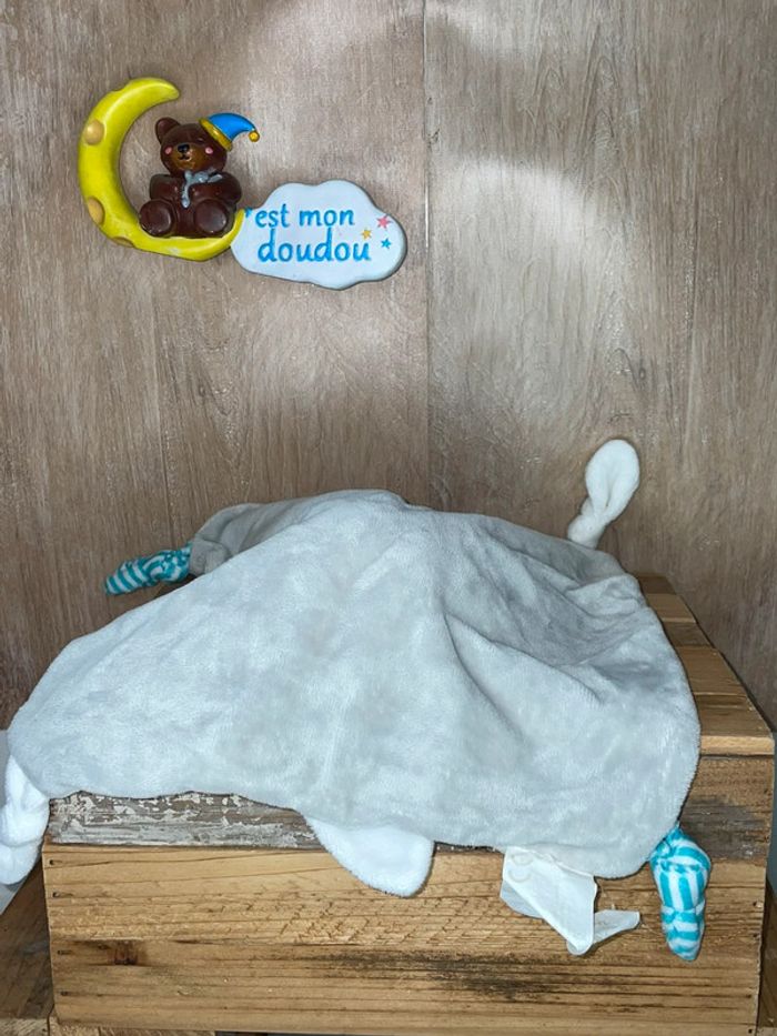 HAL07 doudou lapin 🐰 pat & ripaton - photo numéro 2