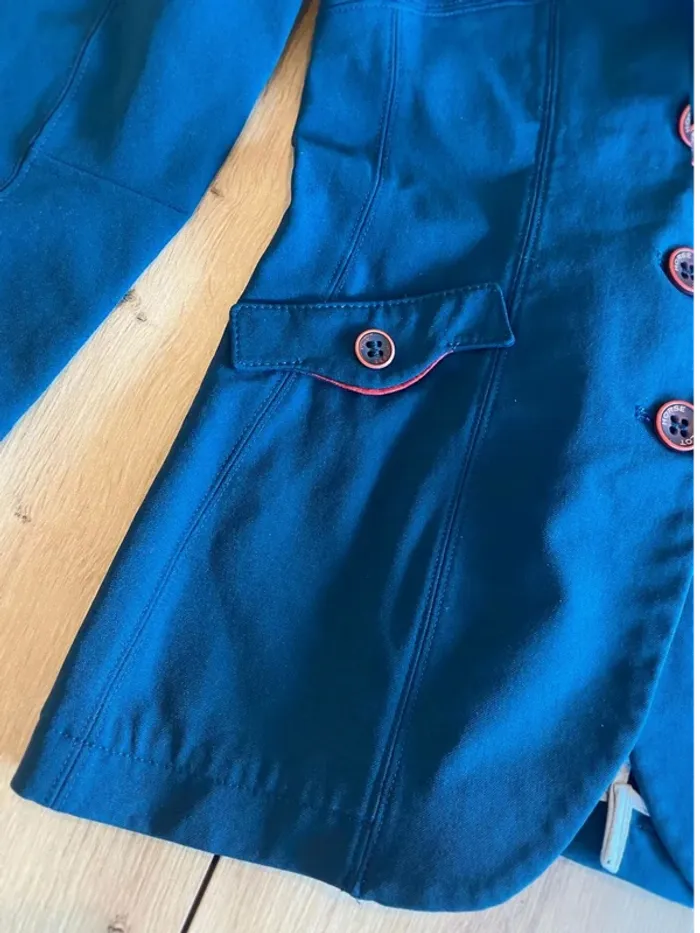 Veste  de  concours Horse Pilot –  Taille 36 –  Bleu marine & Rouge –  Très  bon état - photo numéro 7