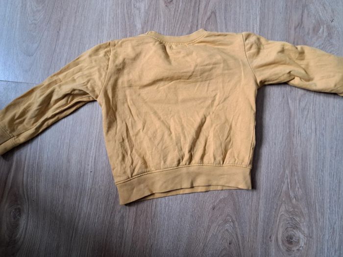 Sweat jaune 4 ans Tissaia - photo numéro 2