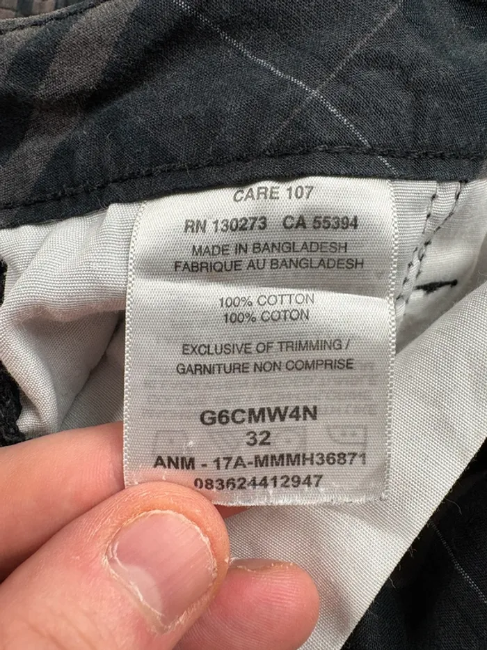 Short cargo Wrangler | Noir et marron | Taille W32 - photo numéro 5
