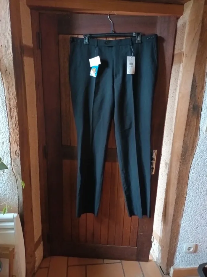 Pantalon costume homme taille réglable