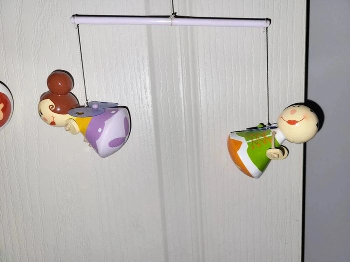 Mobile en bois fée chambre fille - photo numéro 4