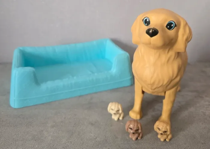 Chien barbie avec ses chiots - photo numéro 2