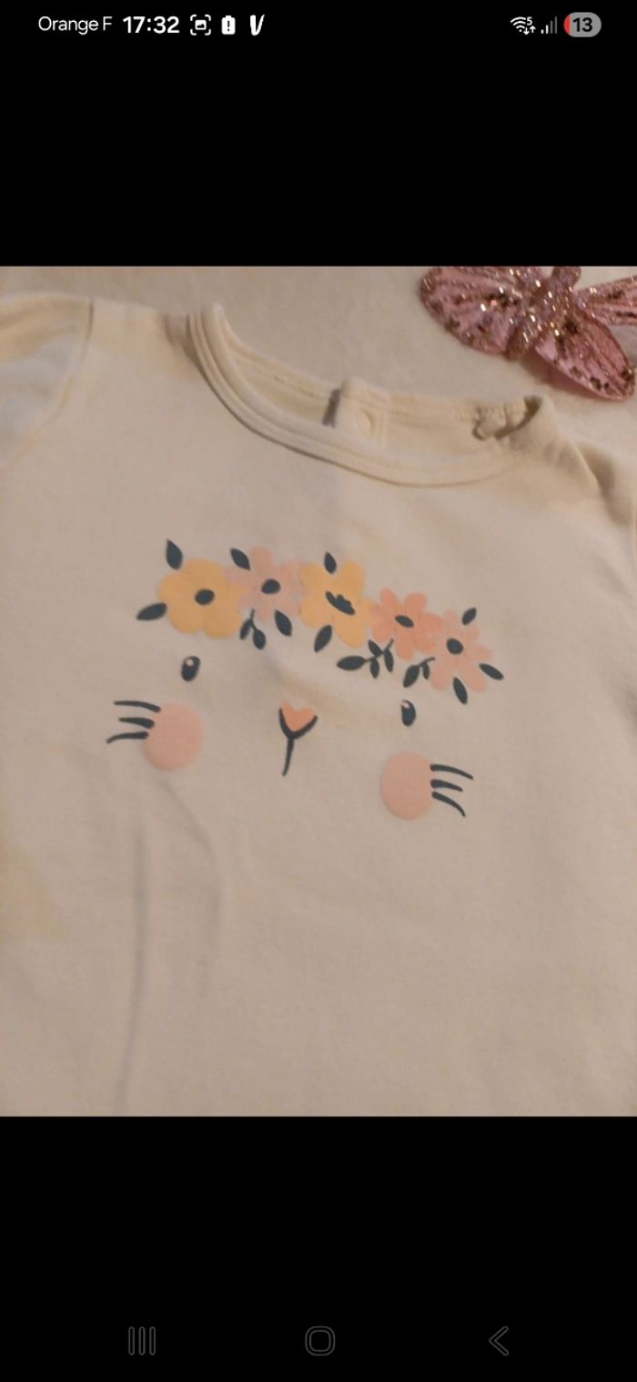 T.shirt bébé taille 18 mois - photo numéro 2