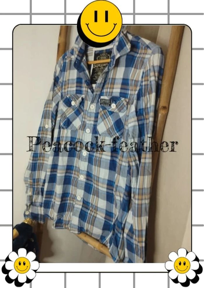 Chemise Superdry homme M - photo numéro 2