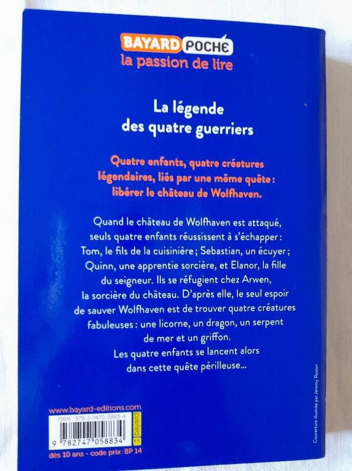 Livre "Le royaume de Wolfhaven" - photo numéro 2