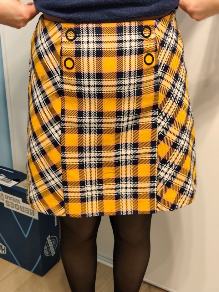 Jupe écossaise cache cache 38