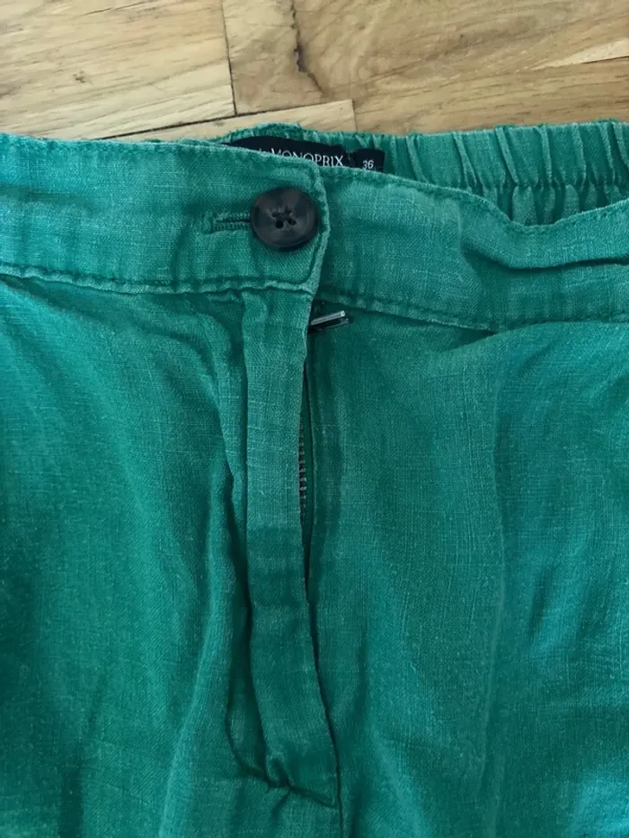 Pantalon Monoprix lin - photo numéro 5
