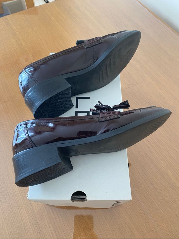 Chaussure Aldo rouge bordeau - photo numéro 4