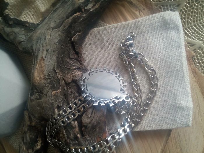 Collier protection des archanges tout en acier inoxydable - photo numéro 4