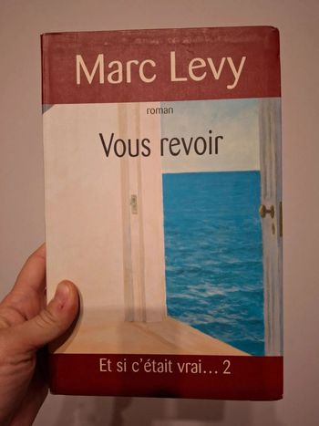 Livre roman marc Lévy vous revoir
