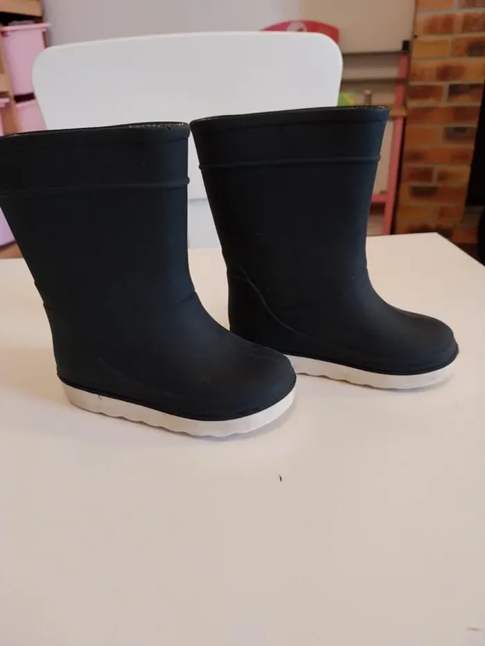 Bottes de pluie bleu marine 20/21 - photo numéro 3