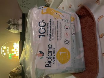 Lot couches Biolane Taille 1 (2-5kg)