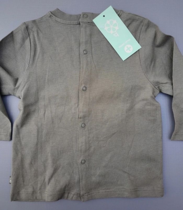 Tee-shirt ML 9 mois garçon obaibi neuf - photo numéro 3