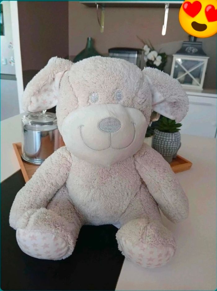 Peluche chien unique living - photo numéro 1