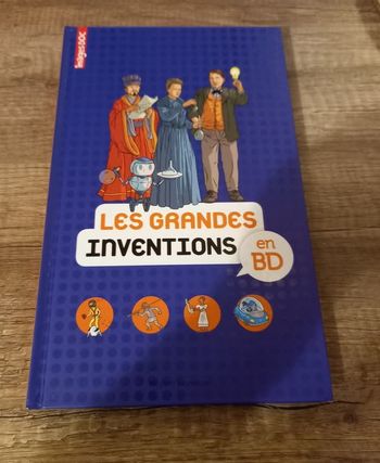 Les grandes inventions en Bd, images doc
Bayard jeunesse