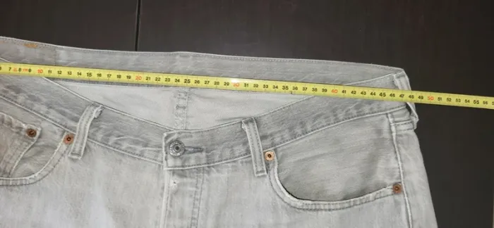 Jean levi's 501 gris homme W36L34 - photo numéro 12