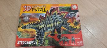Puzzle 3d dinosaures