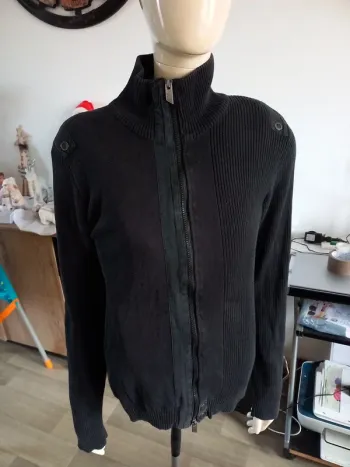 Gilet noir homme S/M