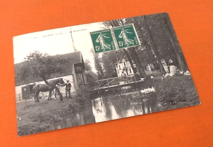 Carte postale ancienne Quiers (Loiret) La Dezonnière - photo numéro 3