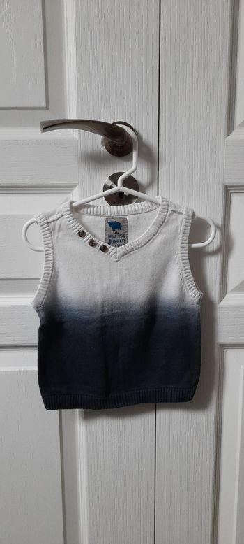 Pull fin sans manches 18mois