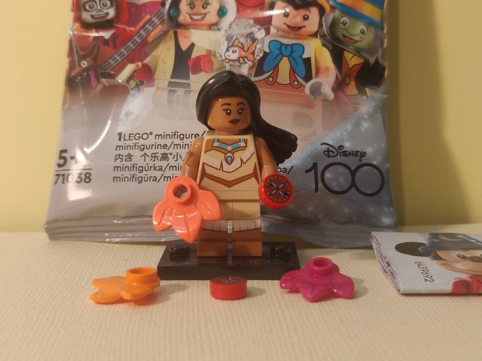 Minifig Lego Pocahontas - Series Disney 100 - Complet - coldis100-12 dis103 - photo numéro 6