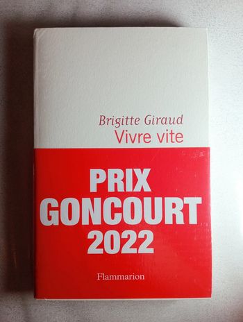 Livre vivre vite Brigitte Giraud